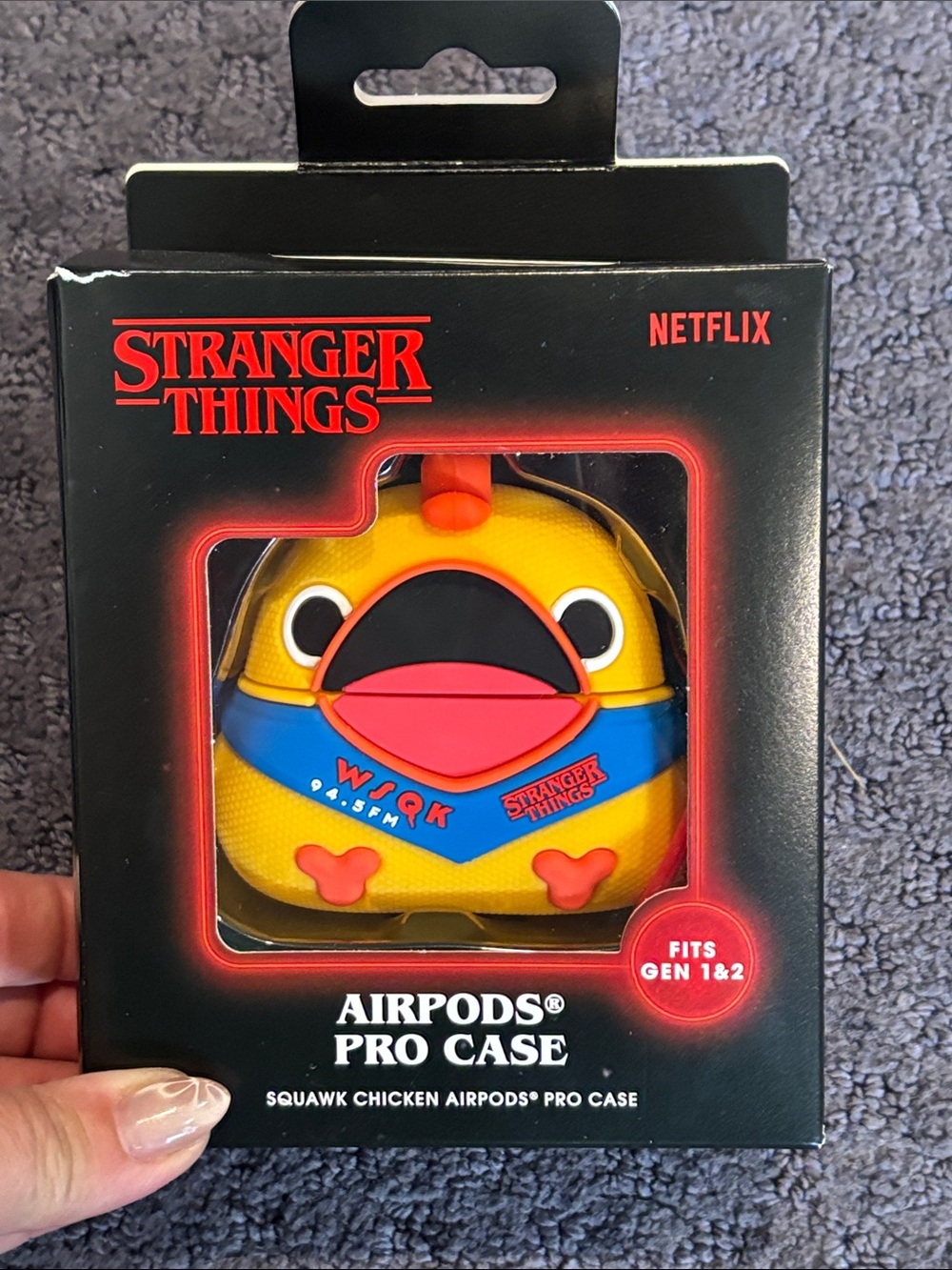 NWT Stranger Things Airpods Pro Case fits Gen 1 and 2